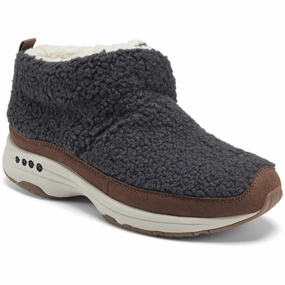 Trippin Womens Faux Fur Cozy Ankle Boots Womens Casual Boots clearance