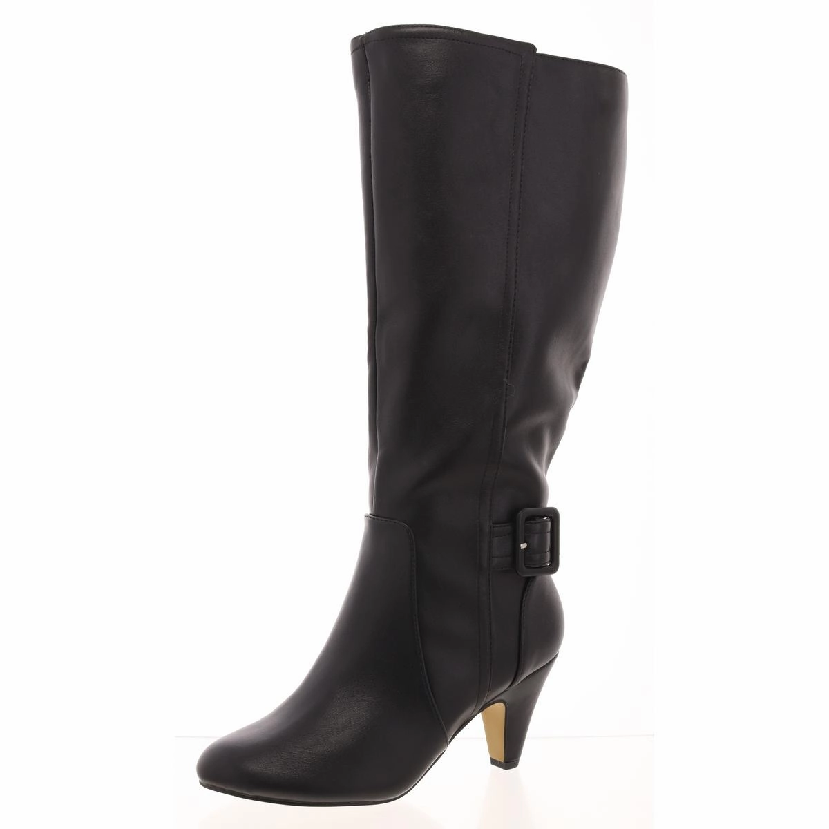 TROY II PLUS Womens Suede Knee-High Knee-High Boots