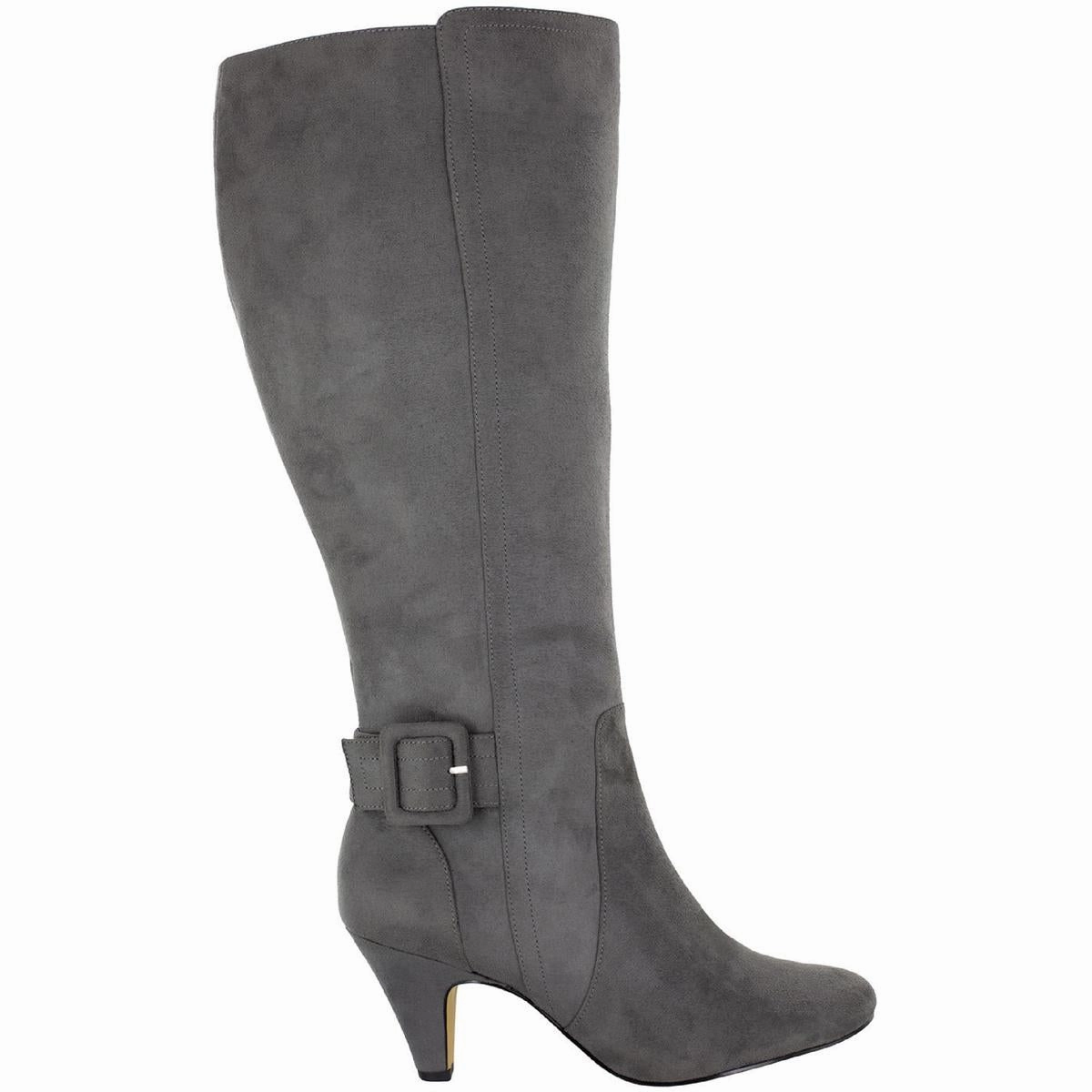Troy II Plus  Womens Zipper Tall Knee-High Boots
