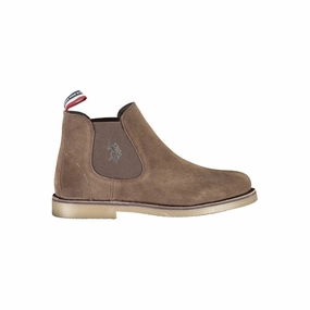 U.S. POLO ASSN. Leather Men Men's Boot Buy Mens Chukkas online shop