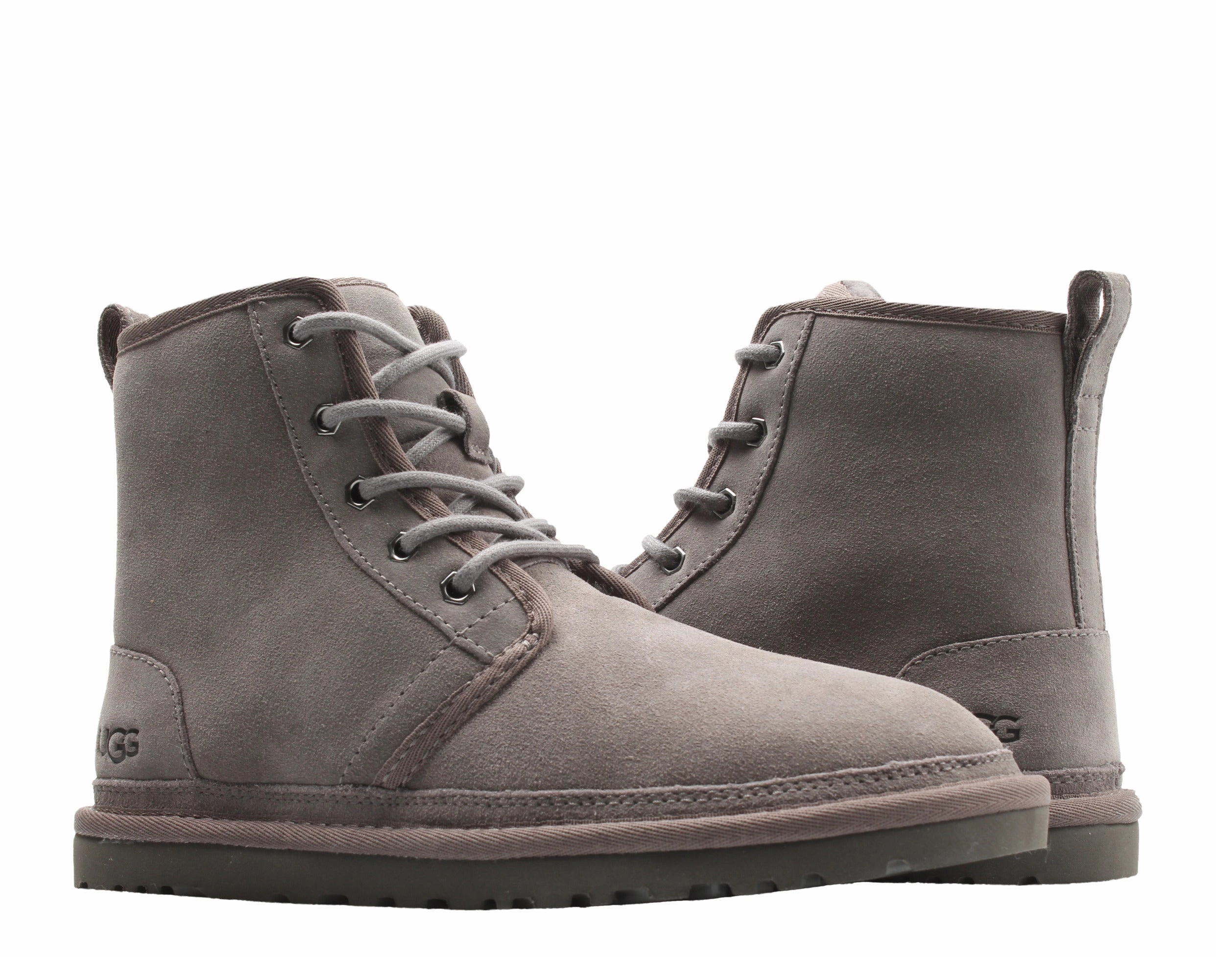 UGG Australia Harkley Charcoal Grey Men's Boot 1016226-CHRC Buy Mens Chukkas online shop