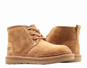 UGG Australia Neumel II Chestnut Kids Chukka Boots 1017320K-CHE Discount Boys Sports Shoes online