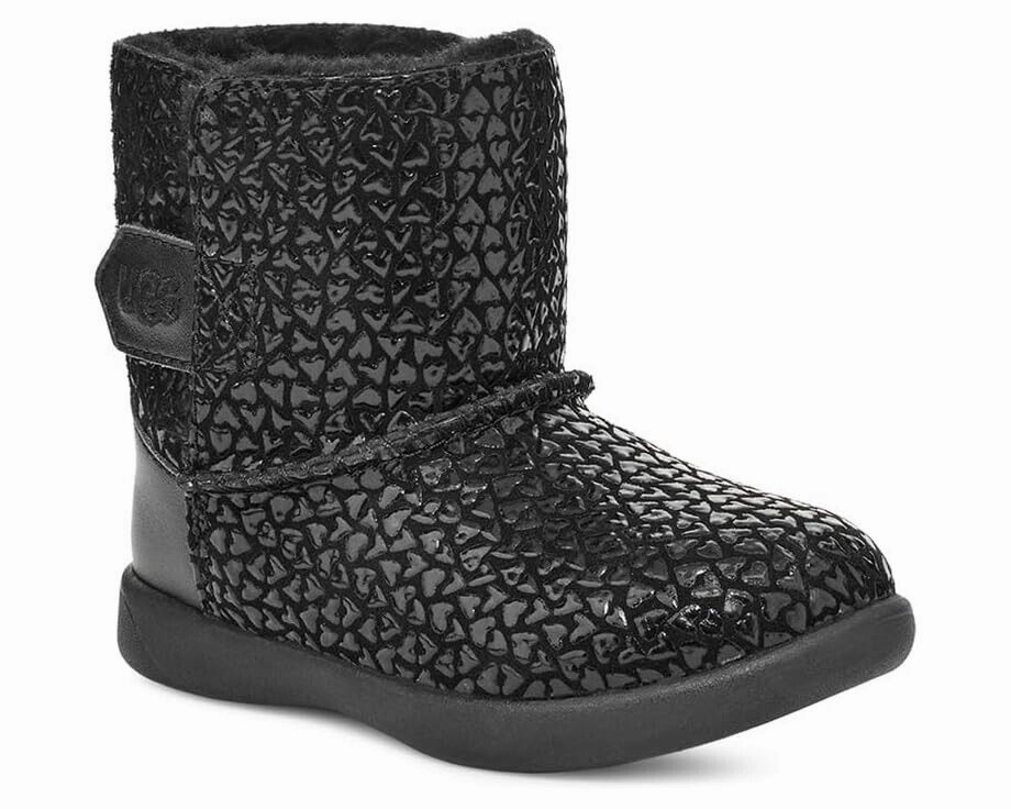 UGG Keelan Gel Hearts 1143656T-001 Boots Toddler 6 Black Round Toe Ankle KHD064 Baby & Toddler Shoes on sale