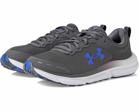 Under Armour Charged Assert 10 Sneakers Men's 12 Castlerock Running Shoes FZP061 Mens Athletic Shoes clearance sale