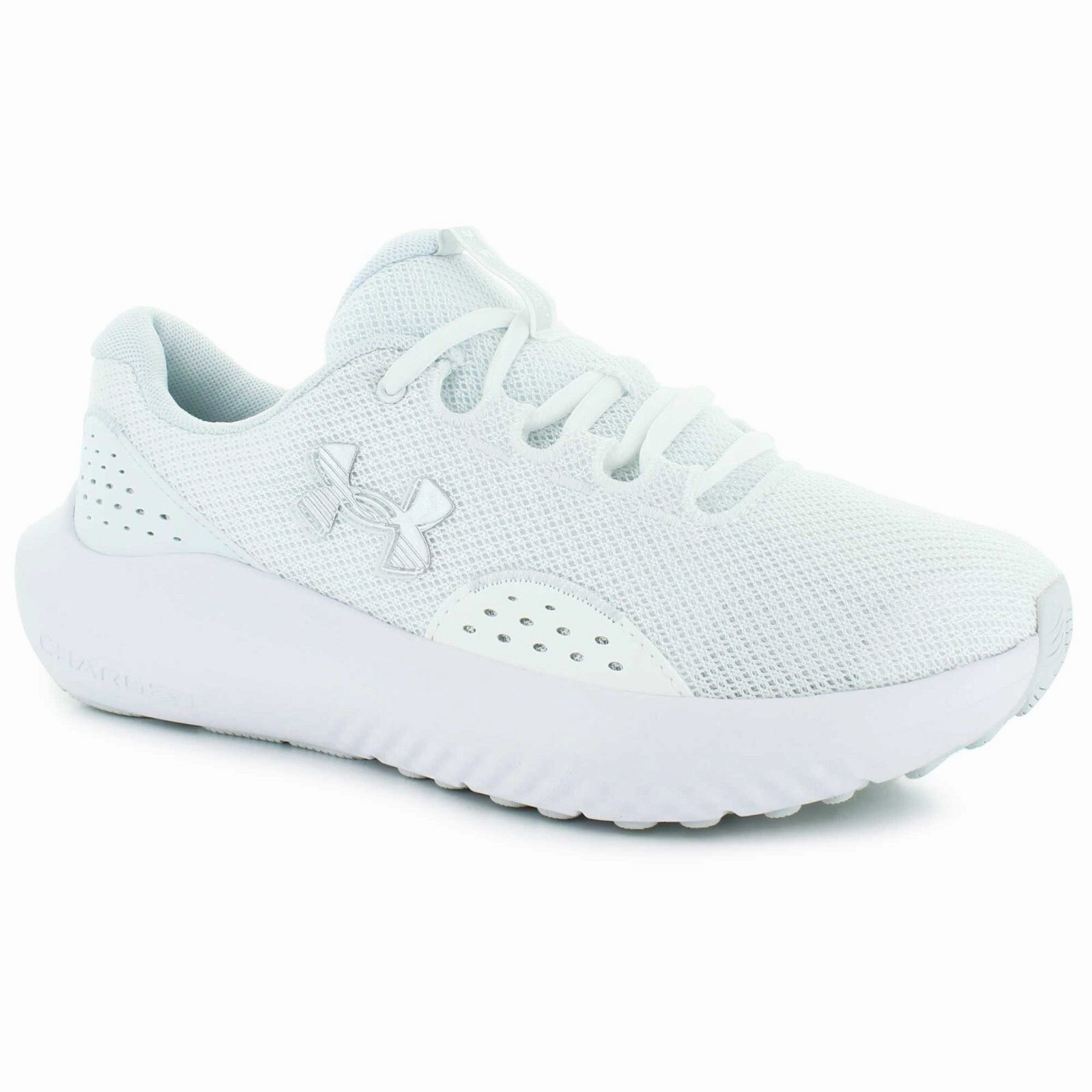 Under Armour Charged Surge 4 Sneakers Women's US 9.5 White Running Shoes ZOGG86 Womens Athletic Footwear online shop