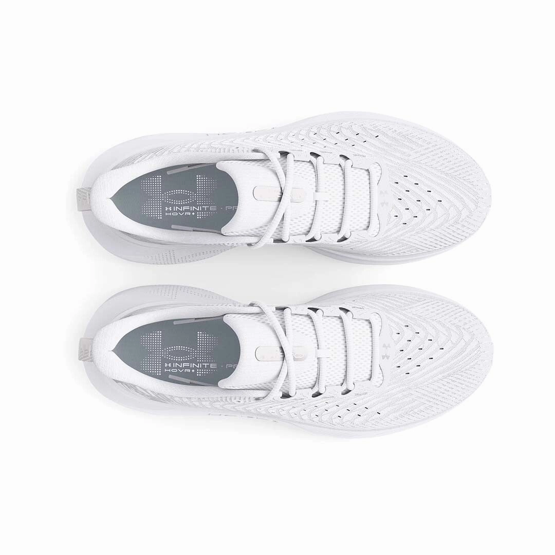 Under Armour Infinite Pro 3027190-100 Sneakers Men's White Running Shoes DWA328 (White,11)