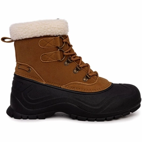 UnderTow Mens Faux Fur Lined Manmade Winter & Snow Boots Cheap Mens Boots & Chukkas