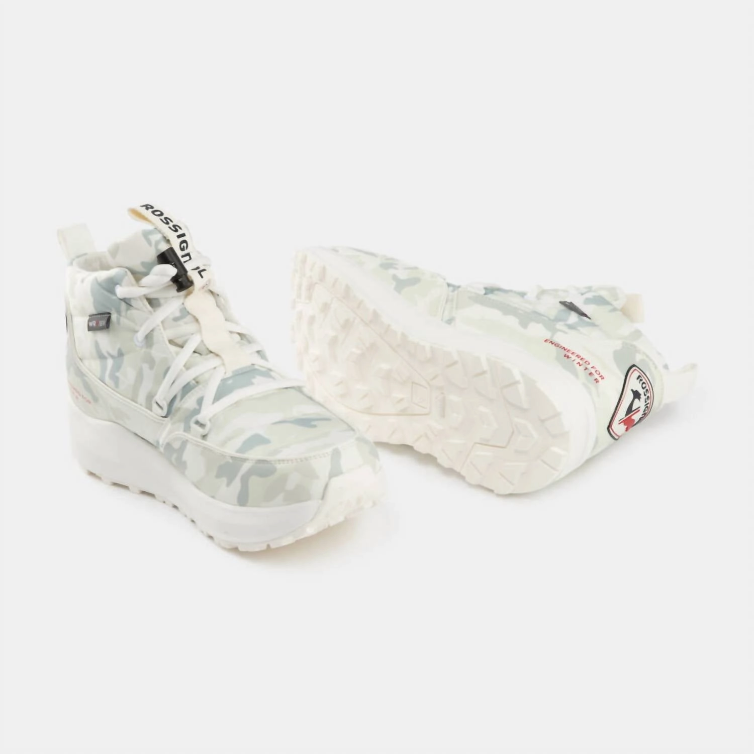 Unisex Rossi Podium Boots In White Camo