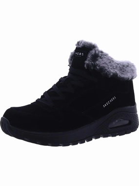 Uno Rugged Wintriness    Womens Suede Memory Foam Winter & Snow Boots Discount Boots for Women