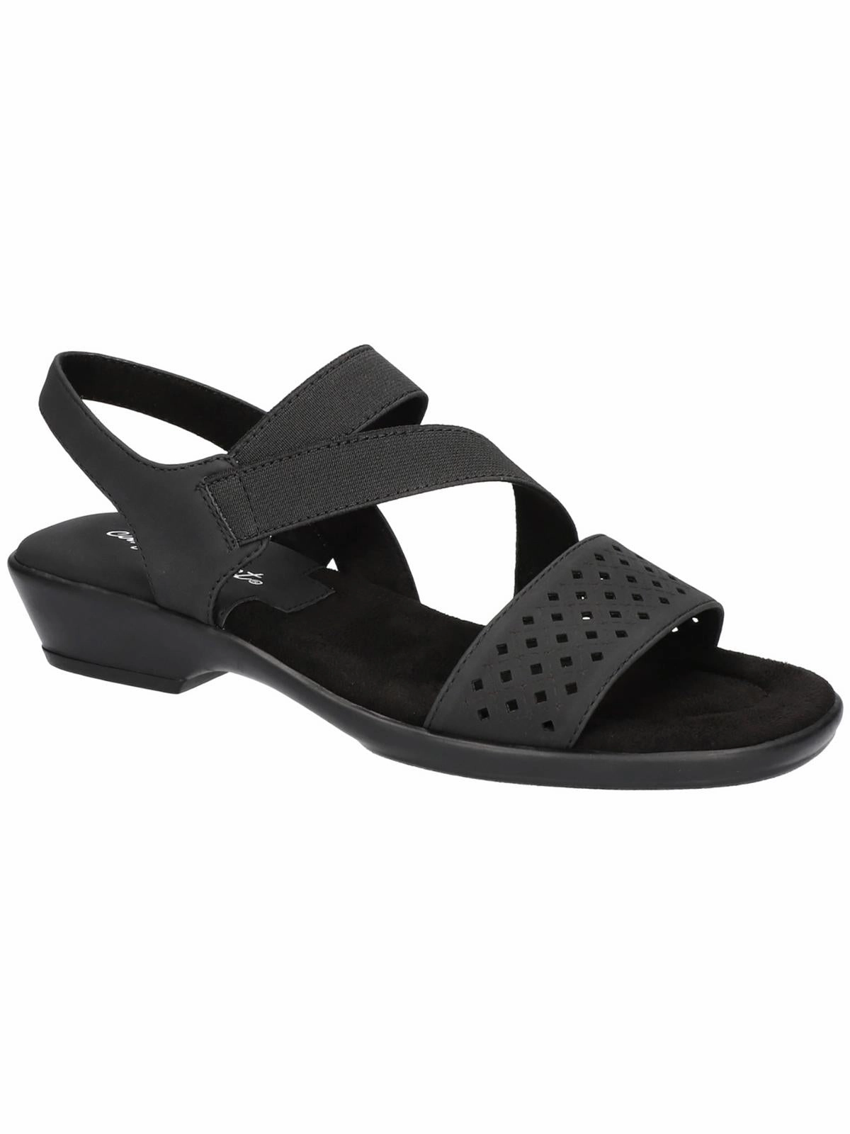 Ursina Womens Faux Suede Ankle Strap Slingback Sandals Promo offer on Womens Sandals