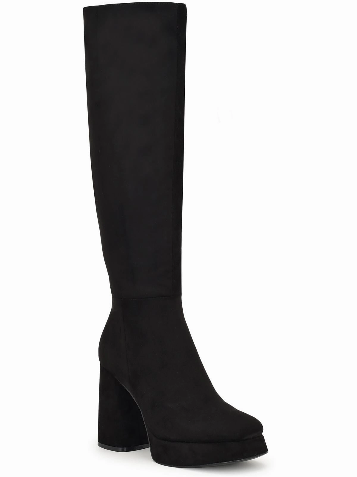 Vadda 2  Womens Faux Suede Wide Calf Knee-High Boots Womens Dress Boots for less