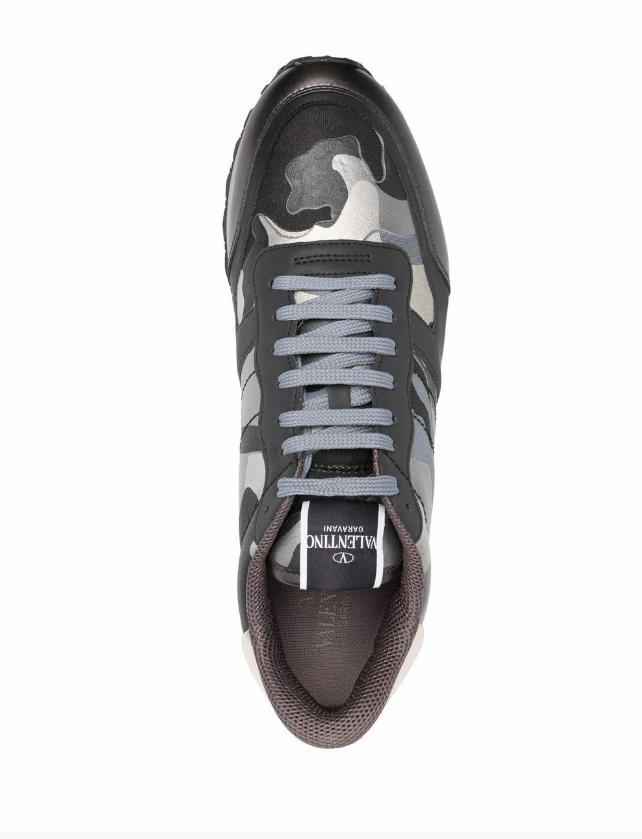 Valentino Garavani Camouflage Rockrunner low-top sneakers