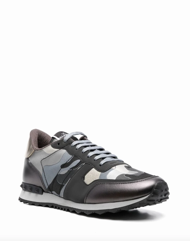 Valentino Garavani Camouflage Rockrunner low-top sneakers