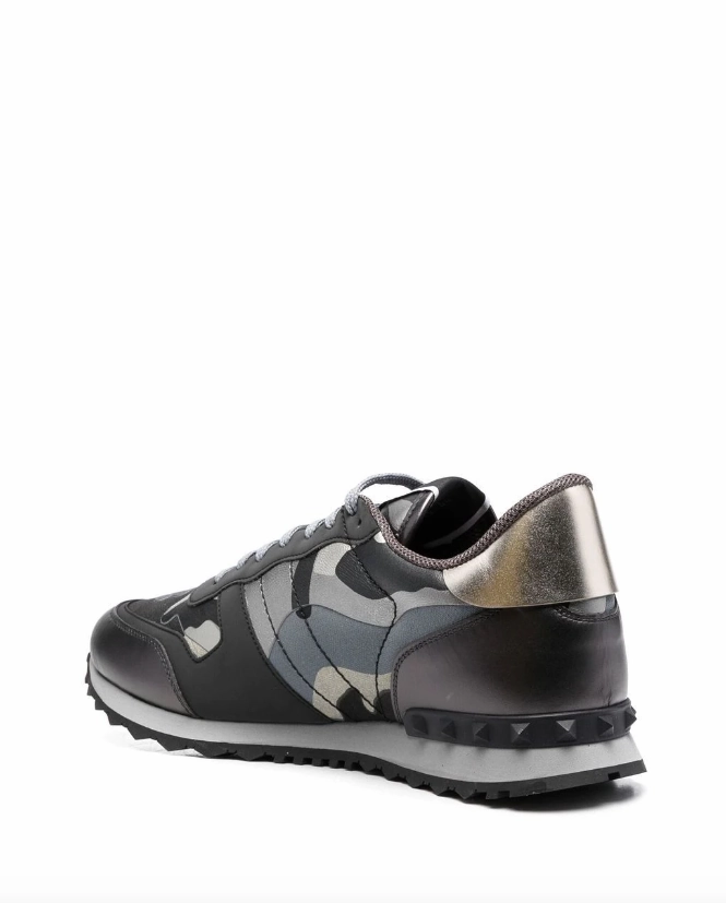 Valentino Garavani Camouflage Rockrunner low-top sneakers