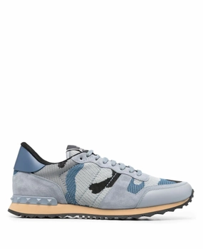 Valentino Garavani Camouflage Rockrunner sneakers Mens Shoes online flash sale