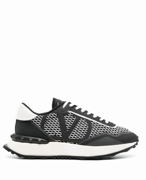 Valentino Garavani Netrunner mesh low-top sneakers Mens Shoes online flash sale