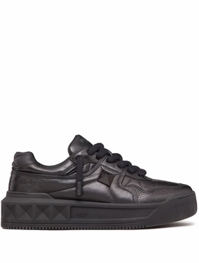 Valentino Garavani ONE STUD XL Low-Top Sneaker in nappa leather Mens Shoes online flash sale