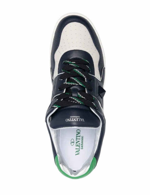 Valentino Garavani panelled low-top sneakers