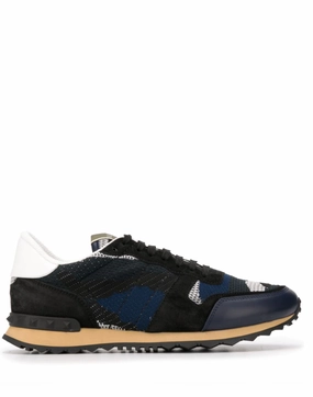 Valentino Garavani Rockrunner Camouflage sneakers Mens Shoes online flash sale