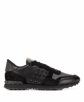 Valentino Garavani Rockstud low-top sneakers Mens Shoes online flash sale