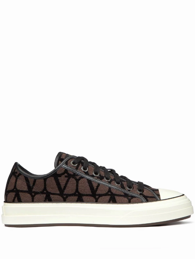 Valentino Garavani toile iconographe totaloop low-top sneaker Mens Shoes online flash sale