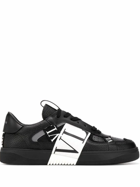 Valentino Garavani VL7N panelled logo-print sneakers Mens Shoes online flash sale