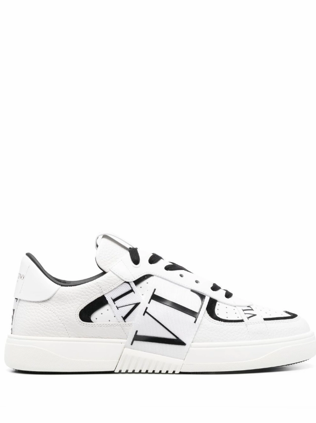 Valentino Garavani VL7N panelled logo-print sneakers Mens Shoes online flash sale