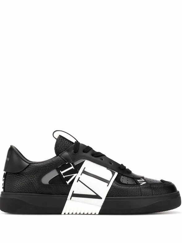 Valentino Garavani VL7N panelled logo-print sneakers Mens Shoes online flash sale