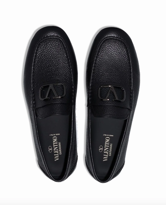 Valentino Garavani VLogo leather loafers