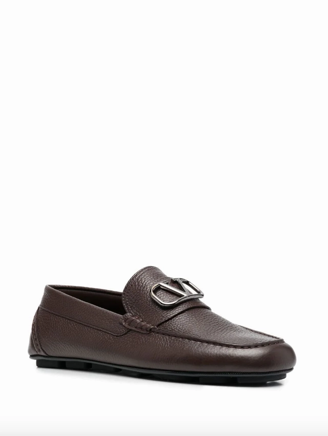 Valentino Garavani VLOGO leather loafers