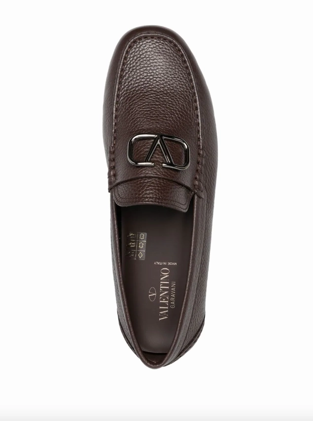 Valentino Garavani VLOGO leather loafers