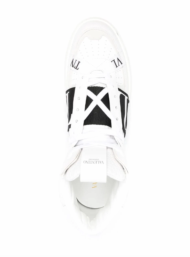 Valentino Garavani VLTN print band sneakers