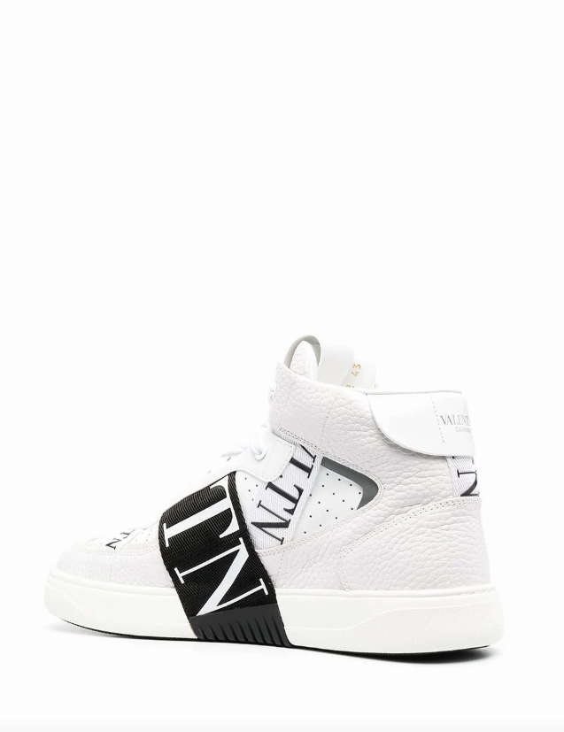 Valentino Garavani VLTN print band sneakers