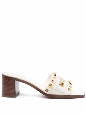 Valentino Garavani Women's Sandals ivory Cheap Womens Slide Sandals