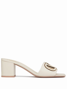 Valentino Garavani Women's Sandals ivory Womens Slip-On Sandals clearance