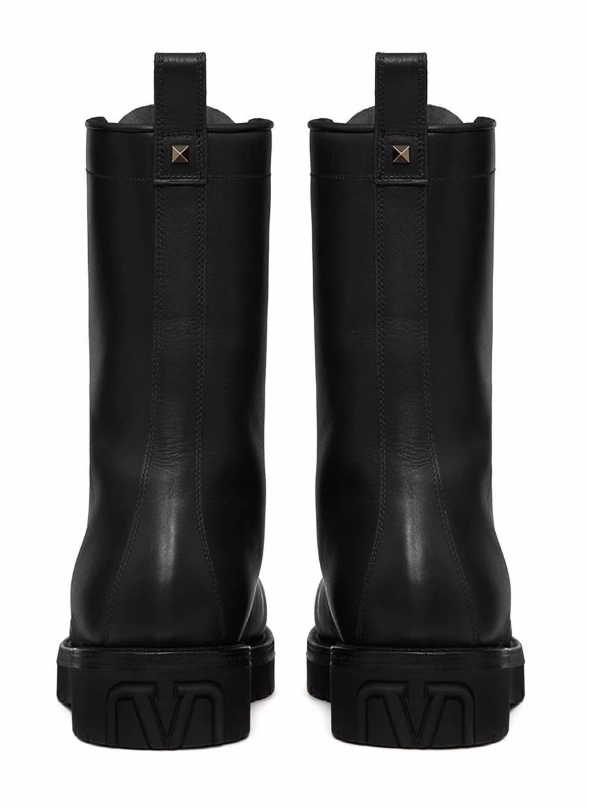 Valentino Garavani XCOMBAT leather boots