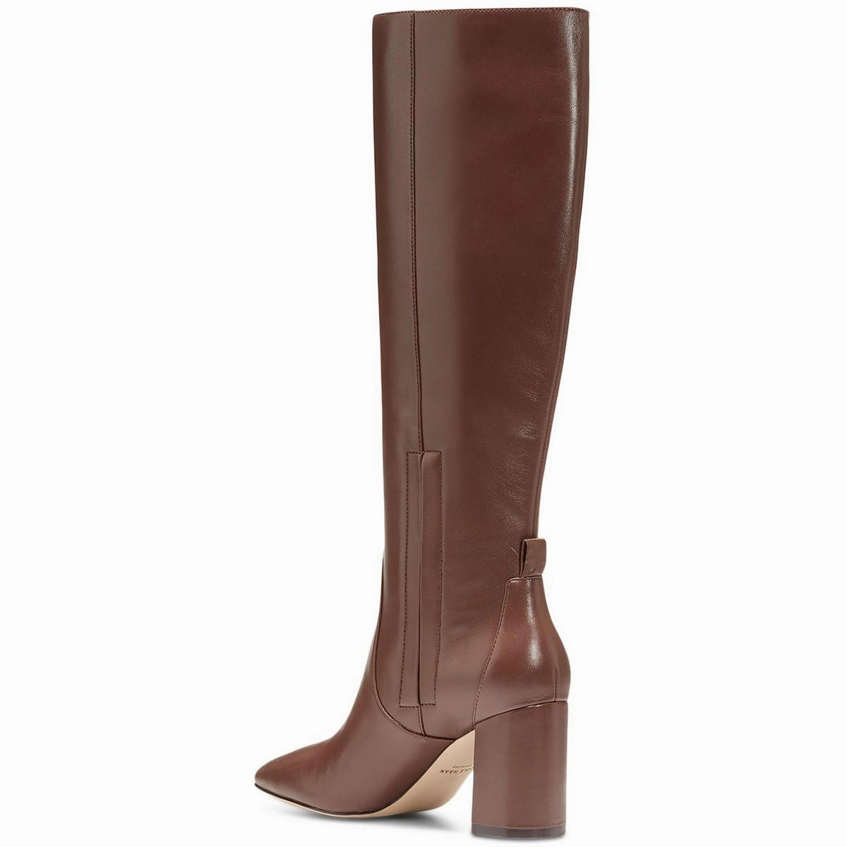 Valley Womens Leather Square Toe Knee-High Boots