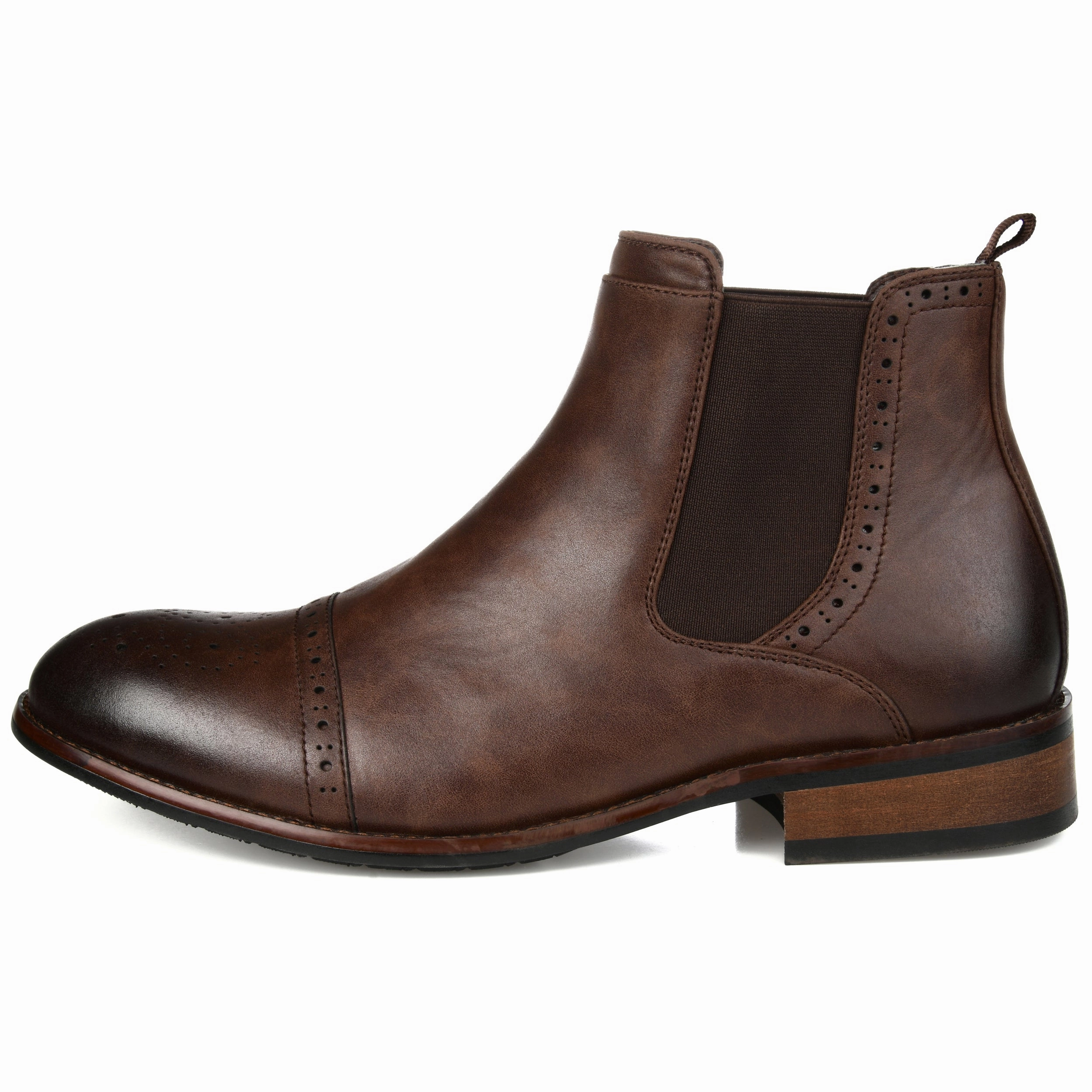 Vance Co. Garrett Cap Toe Chelsea Boot