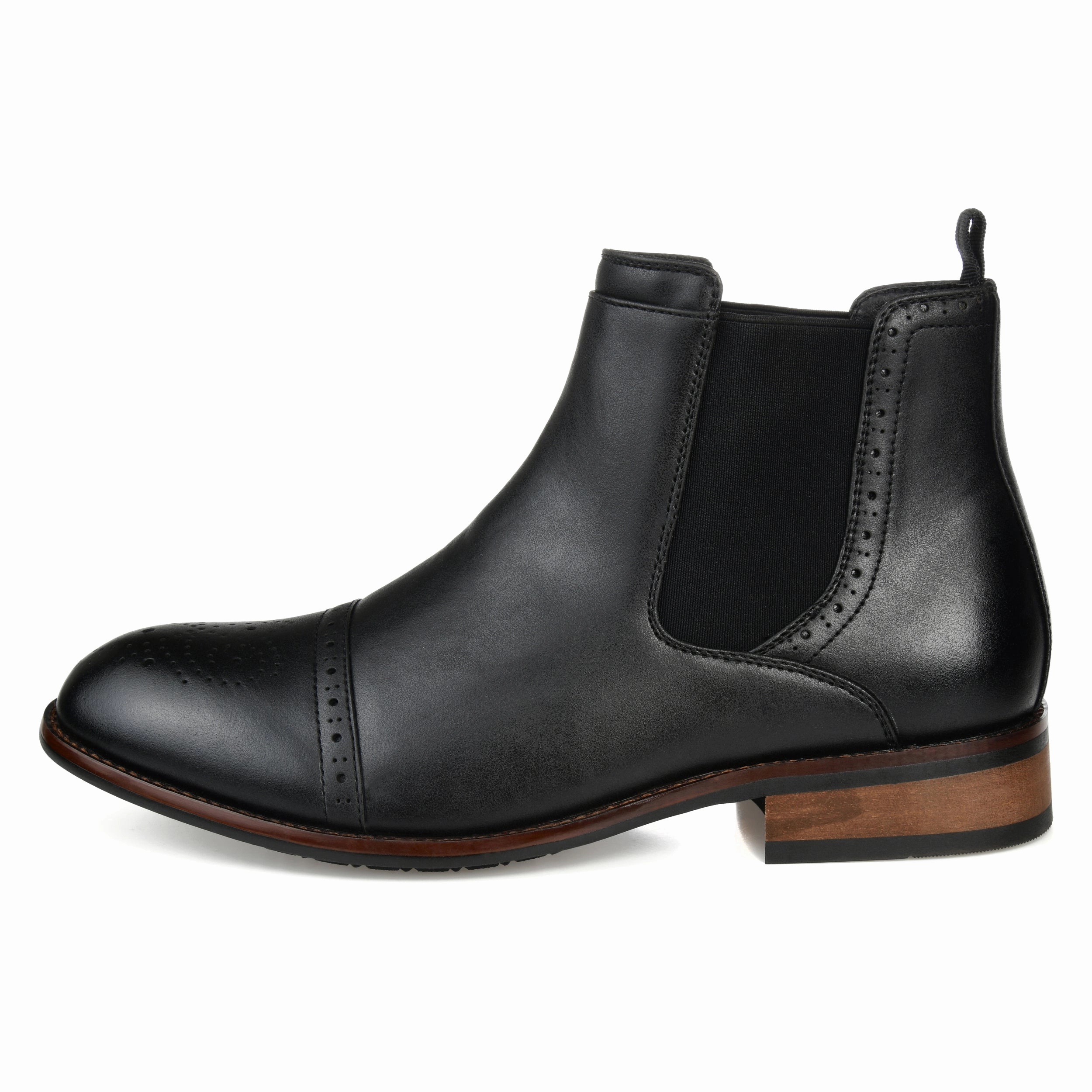 Vance Co. Garrett Cap Toe Chelsea Boot