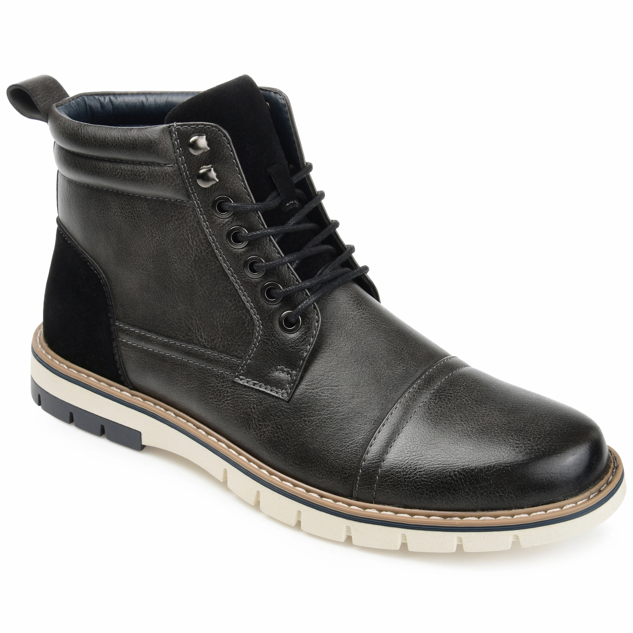 Vance Co. Lucien Cap Toe Ankle Boot Sale on Mens Chukka Footwear