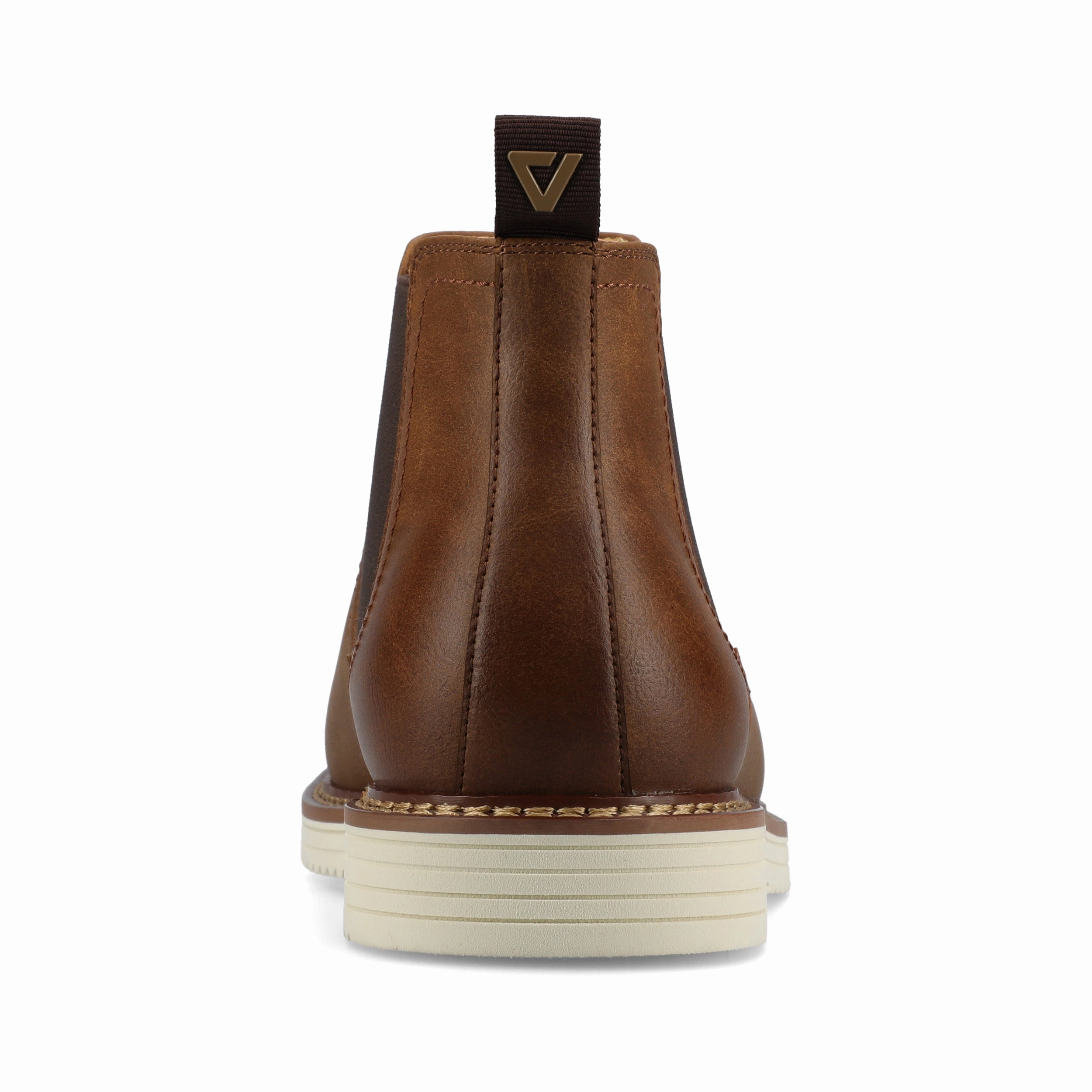 Vance Mens Salter Medium and Wide Width Plain Toe Casual Chelsea Boot