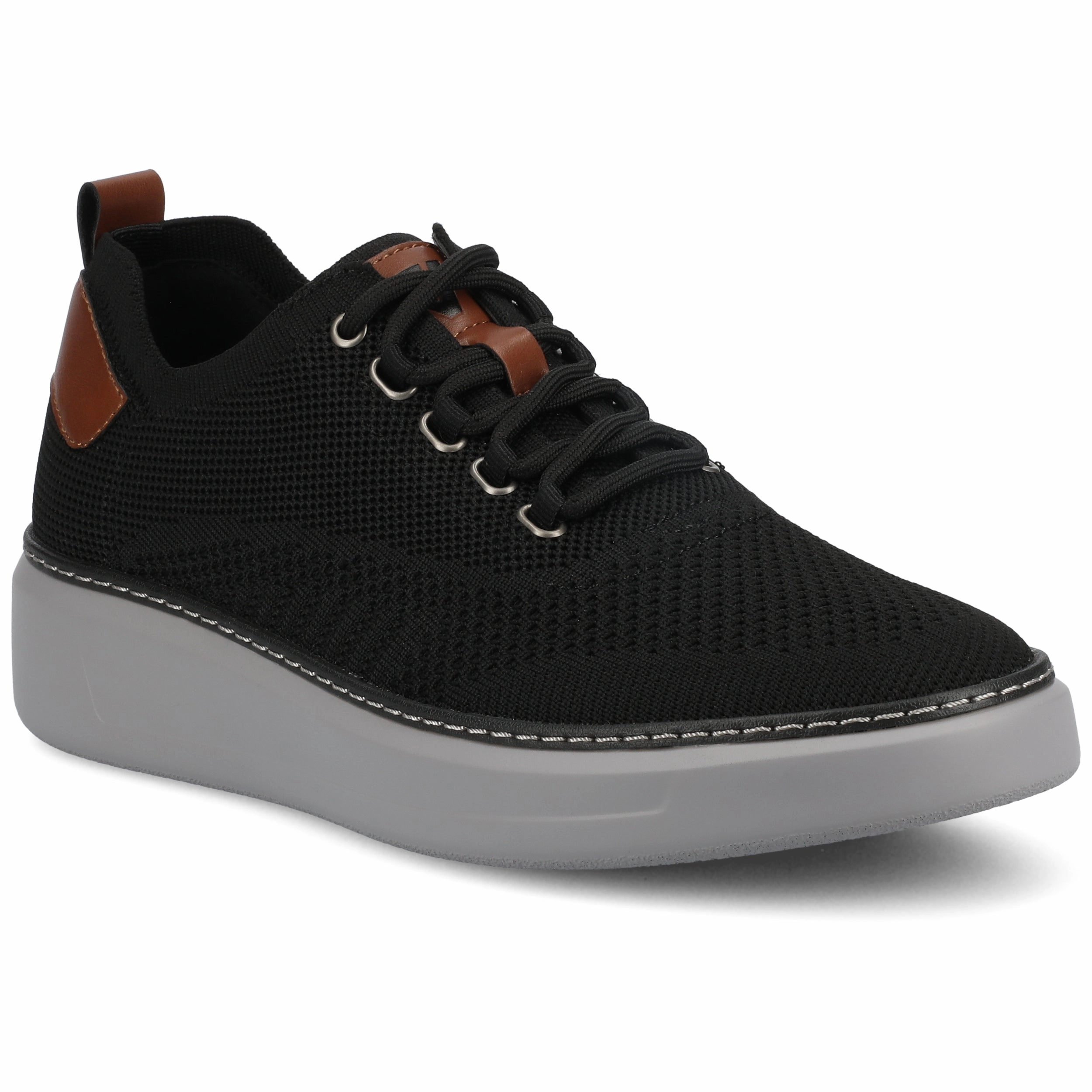 Vance Norris Medium and Wide Width Lace-up Casual Knit Sneaker