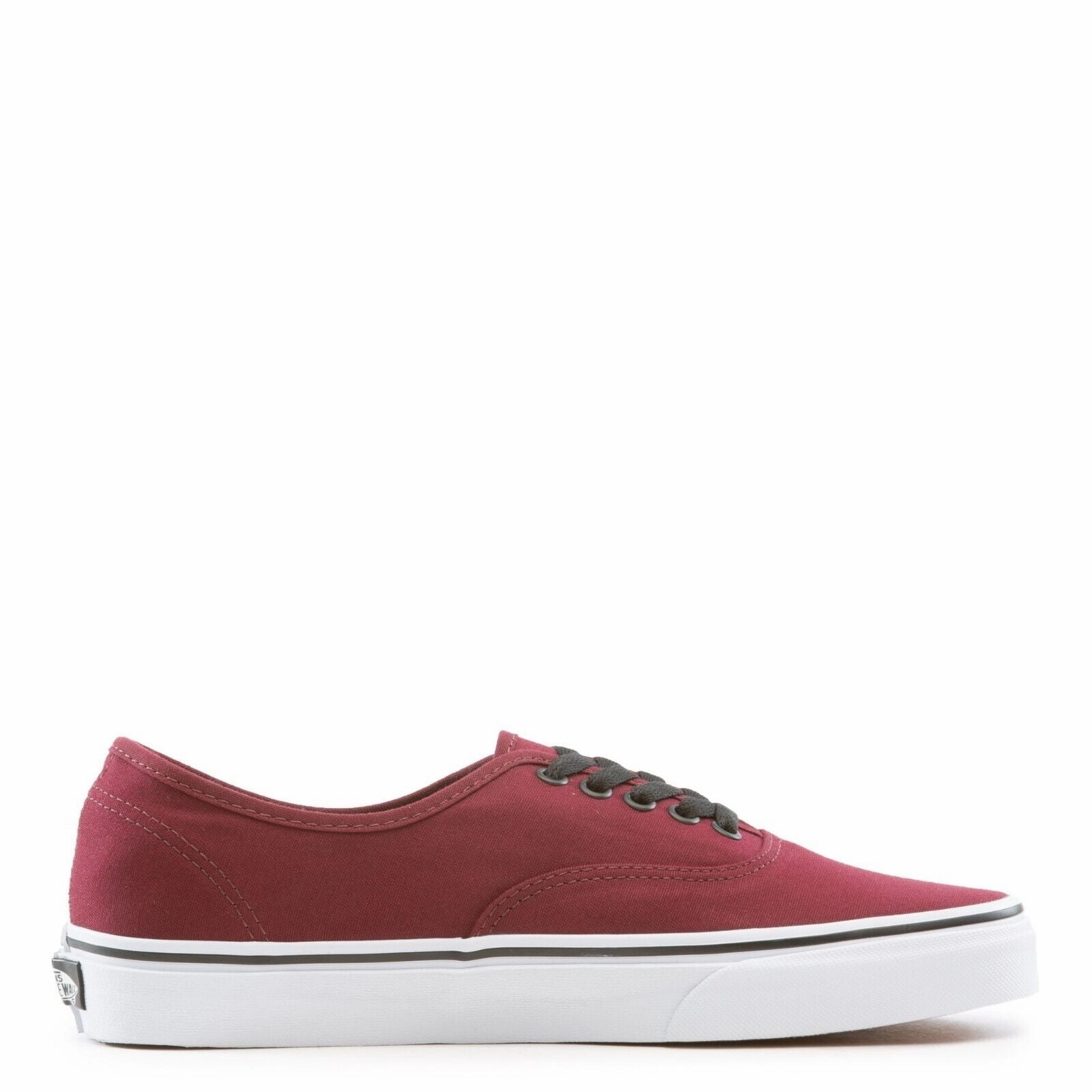 Vans Authentic VN000QER5U8 Sneakers Men US 7 Burgundy Canvas Skate Shoes RHS3262
