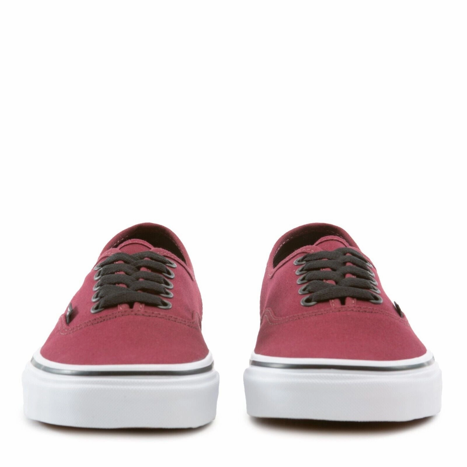 Vans Authentic VN000QER5U8 Sneakers Men US 7 Burgundy Canvas Skate Shoes RHS3262