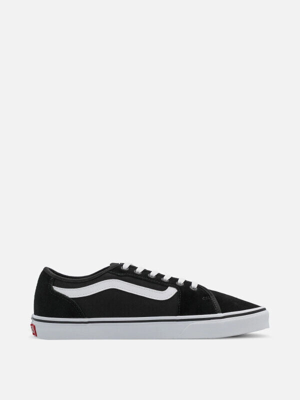 Vans Filmore Decon VA3WKZ5LM Sneakers Men's Black White Lace Up Skateboard Shoes