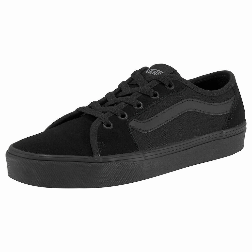 Vans Filmore Decon VN0A45NM Womens Black Canvas Low Top Skateboard Sneaker Shoes US Shoe Size: 6 Womens Athletic Footwear online shop