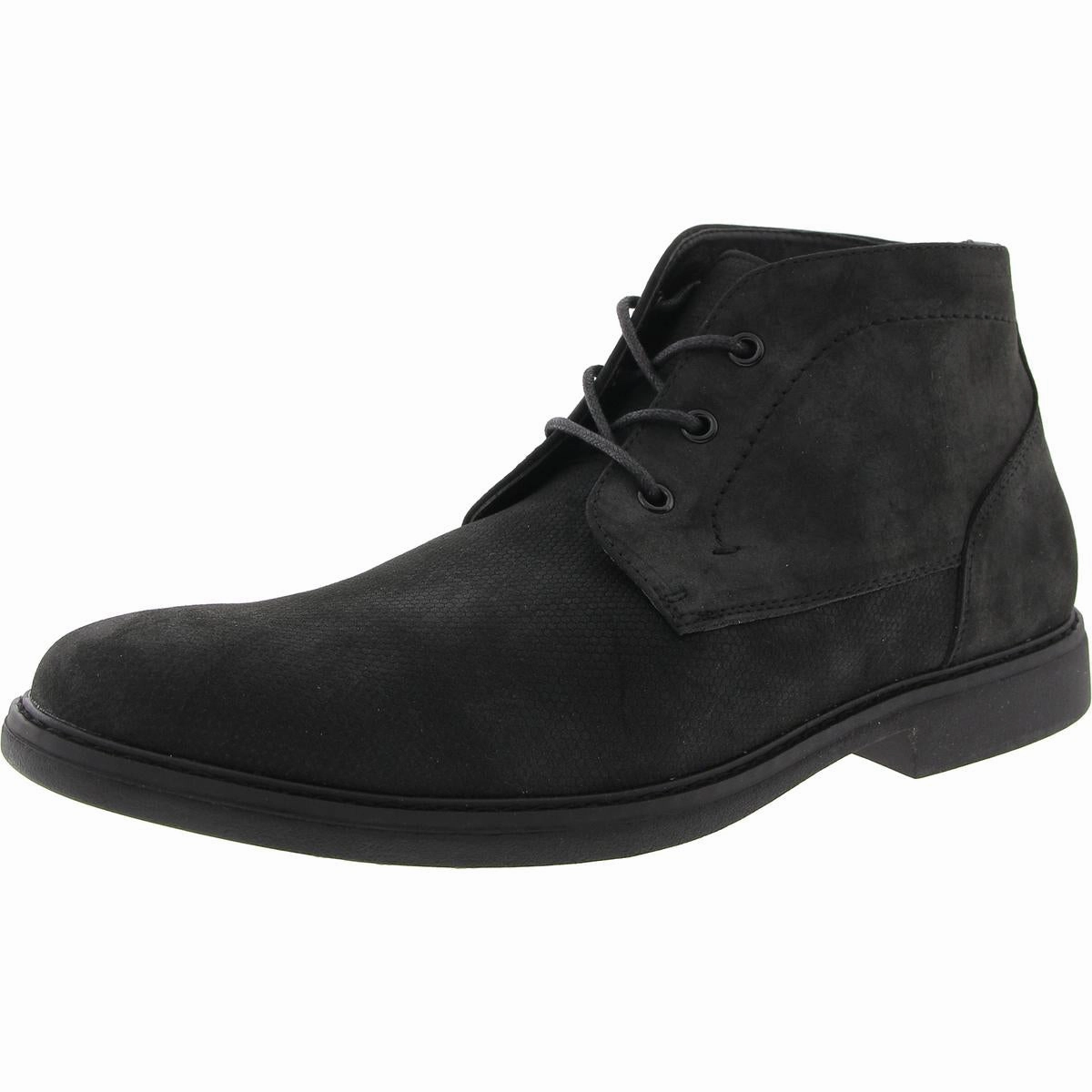 VEGA Mens Pebbled Manmade Chukka Boots Mens Chukka Boots outlet deals