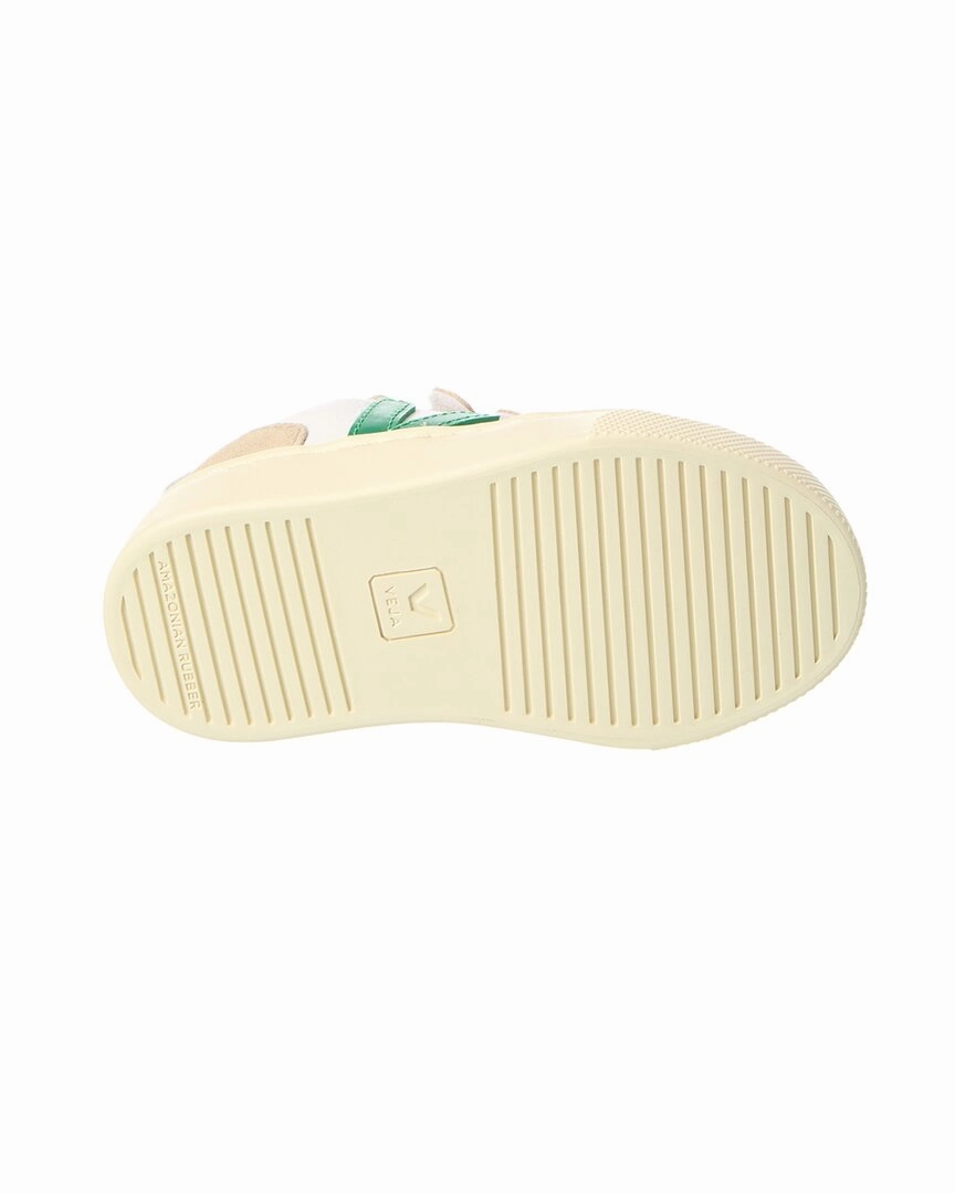 VEJA Small V-10 Chromefree Leather Sneaker