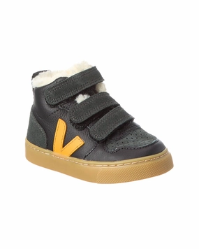 VEJA Small V-10 Mid Winter Chromefree Suede Sneaker Discount Boys Sports Shoes online