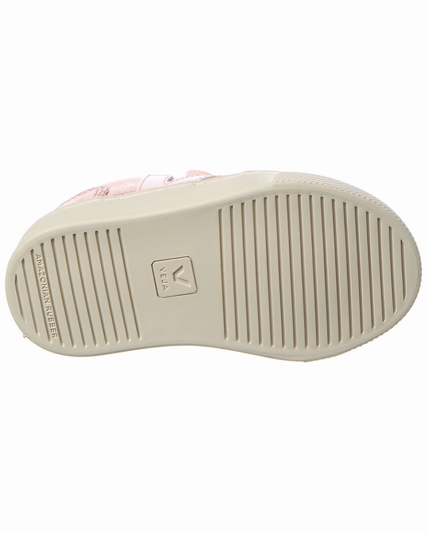VEJA Small V-12 Chromefree Leather Sneaker